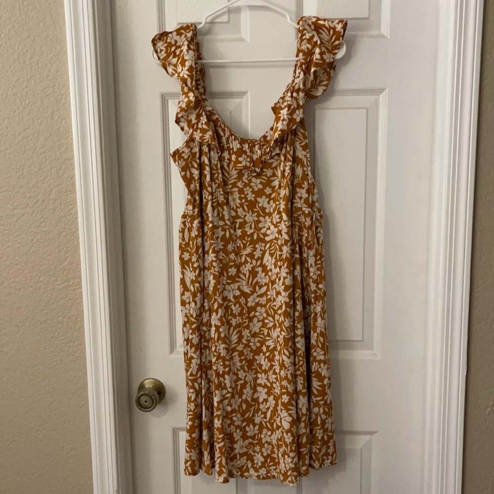 Old Navy, Floral flutter sleeve dress, LRG